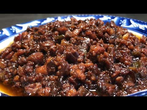 香菇肉丁炸醬