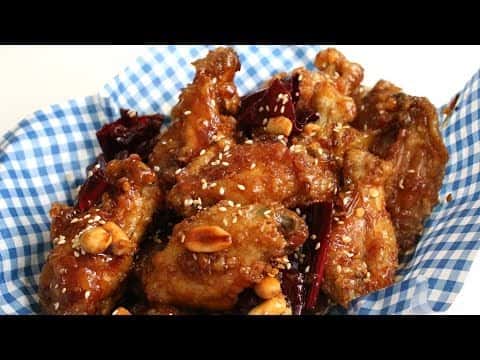 Crunchy Korean Fried Chicken (Dakgangjeong)