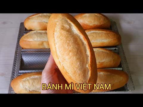 Bánh mì Việt Nam giòn xốp không phụ gia