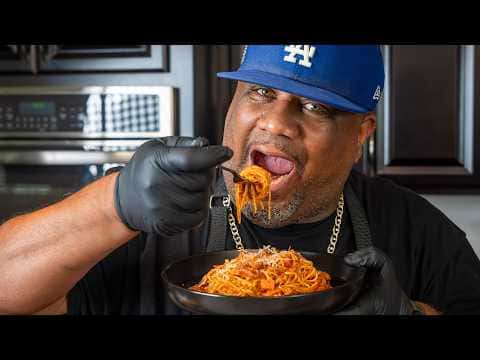 Homemade Meaty Spaghetti