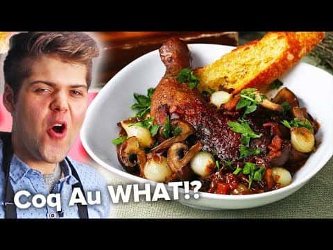 Coq Au Vin (French Chicken with Wine)