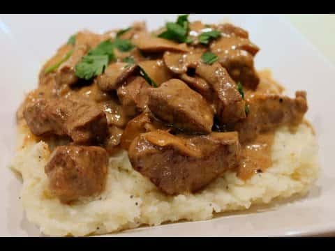 Beef Stroganoff
