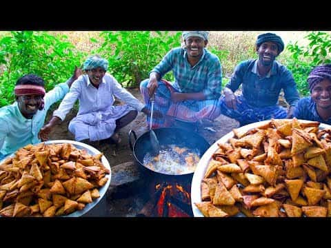 Crispy Atta Samosa (South Indian Street Style)