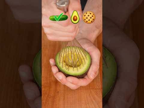 Viral Food Hacks: Cucumber Seal, Avocado Whisk, and Cookie Rounding