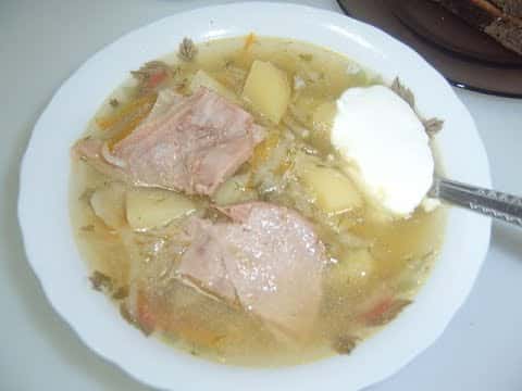 Щи из кислой капусты