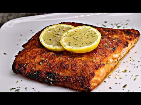 CRISPY Oven Baked Salmon