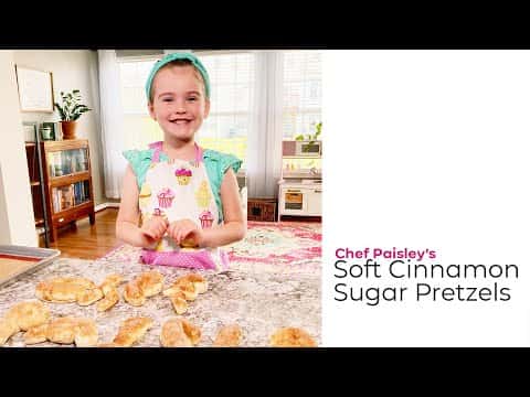 Soft Cinnamon Sugar Pretzels