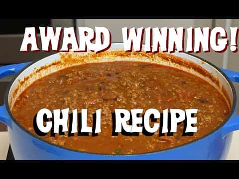 Award-Winning Beef Chili