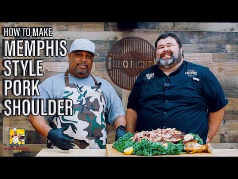 Memphis Style Pulled Pork Shoulder