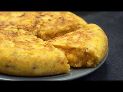 Tortilla de patatas (clásica, sin cebolla y rellena)