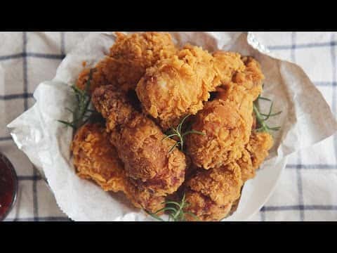 바삭바삭 후라이드 치킨