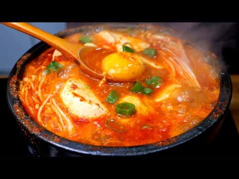 백반집 순두부찌개