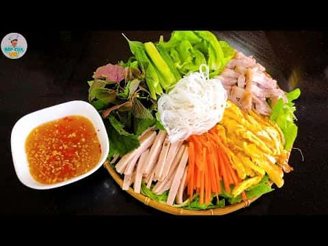 Gỏi cuốn thập cẩm sắc màu