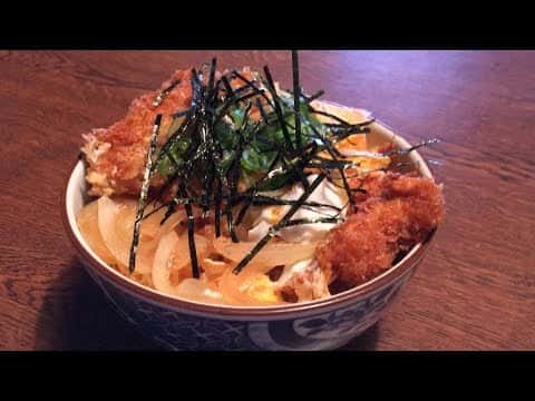 蕎麦屋さんのカツ丼