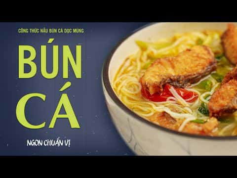 Bún cá dọc mùng