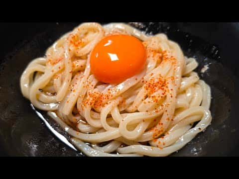 複合レシピ：冷やし油うどん、レンジ酸辣湯