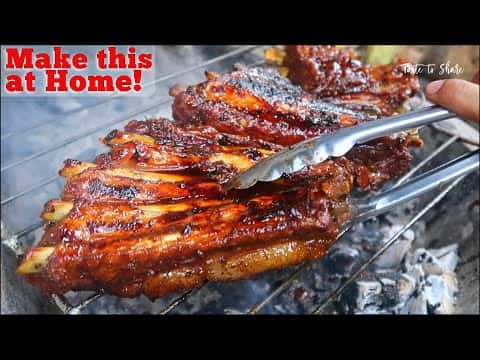 Fall-Off-The-Bone Barbecue Pork Ribs
