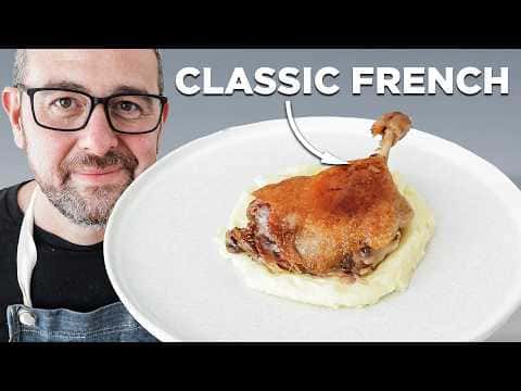 Classic Duck Confit with Pommes Aligot
