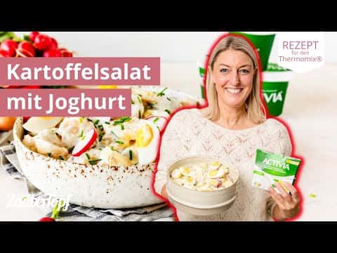 Leichter Kartoffelsalat mit Joghurt