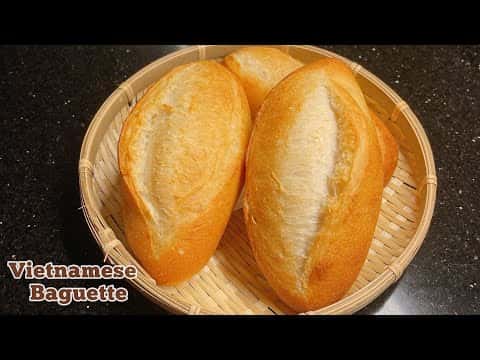 Bánh mì Việt Nam cấp tốc từ bột mì đa dụng