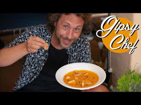 Gazpacho mejillonado de Gipsy Chef