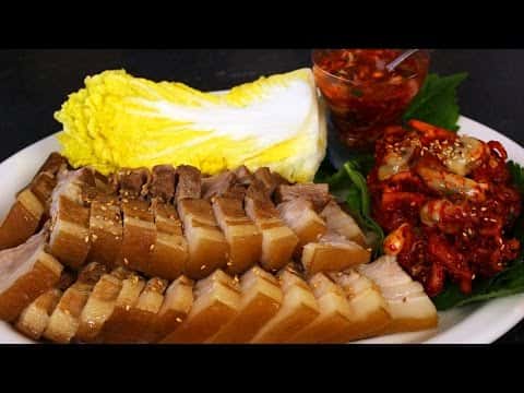 Pork Wraps (Bo-ssam)