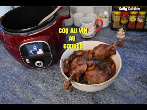 Coq au vin au Cookeo