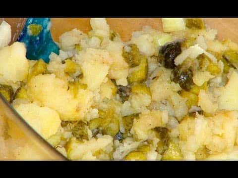 Einfacher und schneller Kartoffelsalat