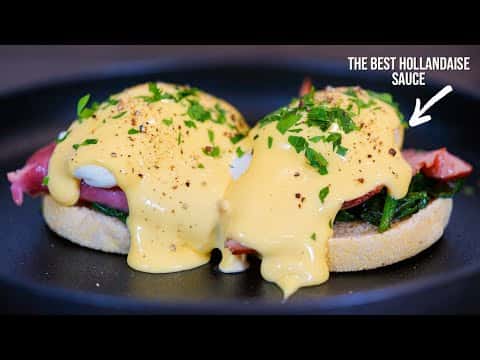 Eggs Benedict with Silky-Smooth Hollandaise Sauce