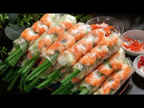 Gỏi Cuốn Tôm Thịt
