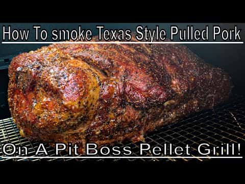 Texas Style Smoked Pulled Pork