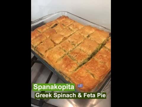 Spanakopita (Greek Spinach & Feta Pie)
