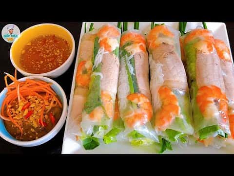 Gỏi cuốn tôm thịt