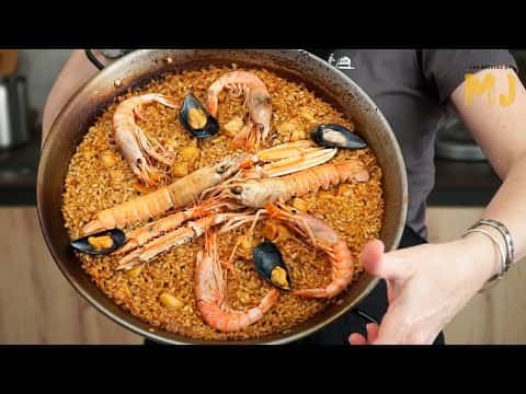 Paella de marisco fácil y rápida