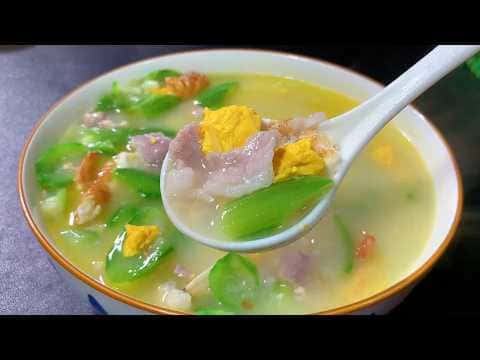 絲瓜三鮮湯