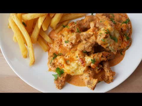 Gyros in Metaxasauce selber machen