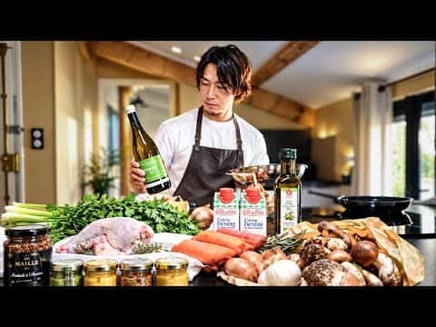 プーレ・ガストン・ジェラール(鶏肉のディジョン風煮込み)