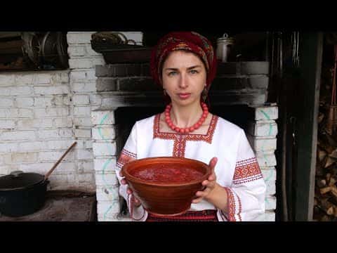 Real Ukrainian Red Borscht