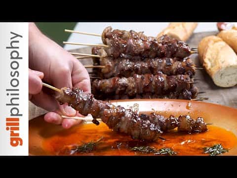 Greek Milk-Fed Lamb Souvlaki