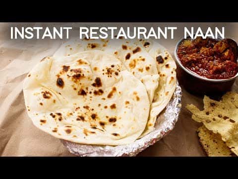 Tawa Naan (Without Yeast, Tandoor, or Eggs)
