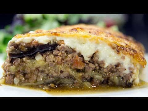 Moussaka traditionnelle
