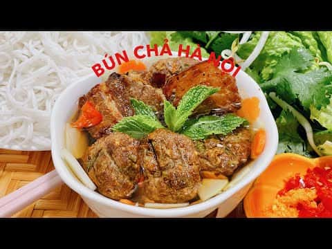 Bún chả Hà Nội chuẩn vị