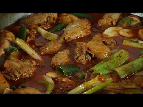 배달 맛집 스타일 닭볶음탕