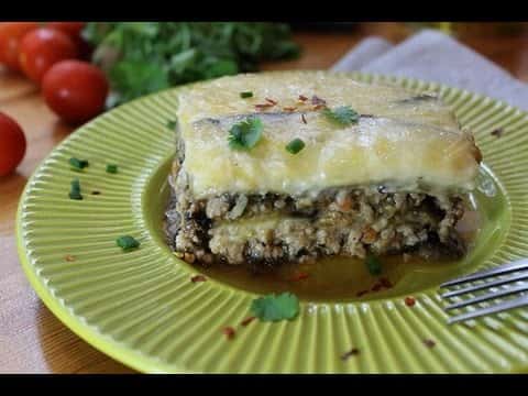 Greek Moussaka without Potatoes