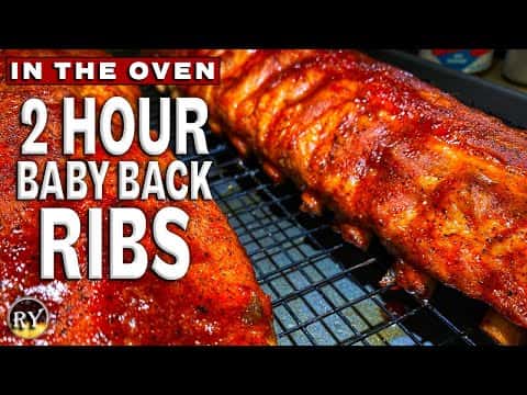 Easy Two-Hour Oven-Baked Baby Back Ribs