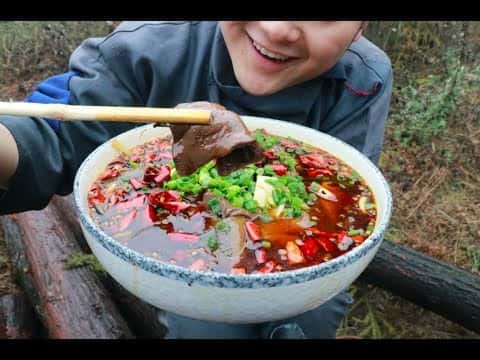 秘制麻辣毛血旺