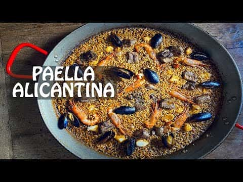 Paella Alicantina (Paella Mixta)