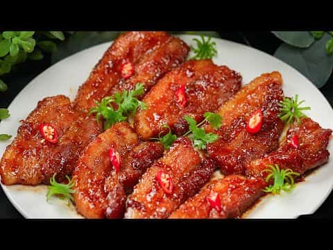 Thịt ba rọi ram mặn ngọt