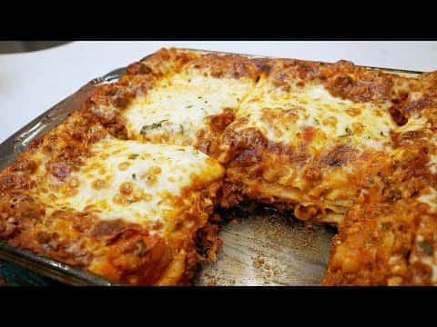Homemade Lasagna