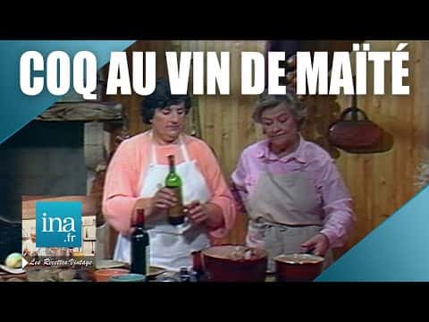 Coq au vin et pommes de terre sous la cendre de Maïté